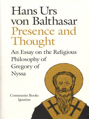 cover image of Presence and Thought